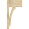 Ekena Millwork Legacy Block Rough Sawn Outlooker, Douglas Fir, 8"W x 14"D x 26"H OUT08X14X26LEC05RDF - alternate 4